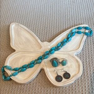 Turquoise color jewelry bundle